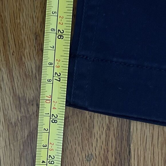 J.CREW High-rise Girlfriend Chino Pant Size 0 Navy Blue NEW Preppy Nautical - Picture 14 of 14